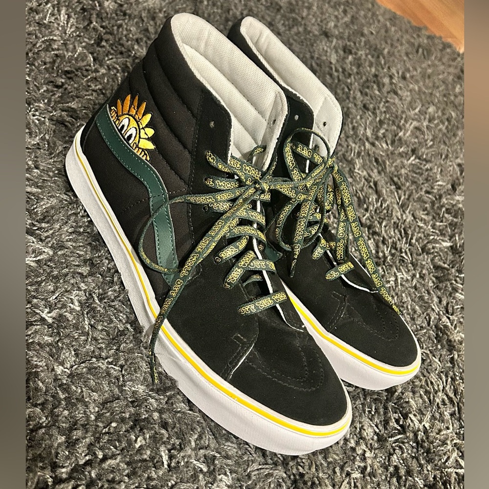 Vans limited edition comfy Cush SK8-HI trip outdoors Skating Sneakers